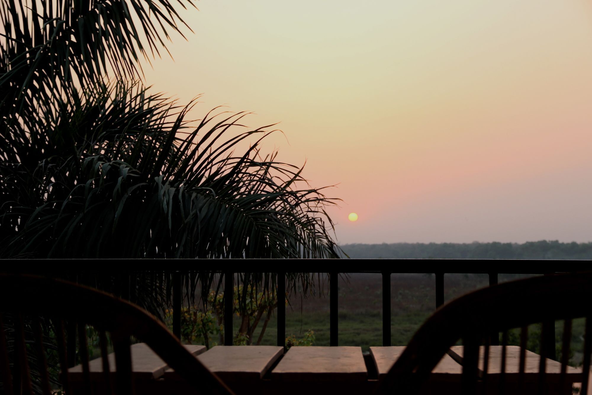 Hotel Jungle Sunset Camp Sauraha Exterior foto
